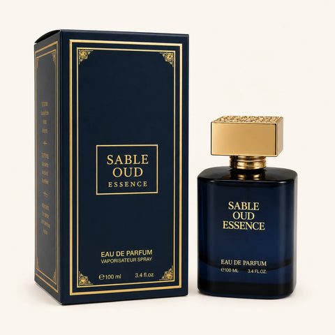 Sable Oud Essence campaign detail