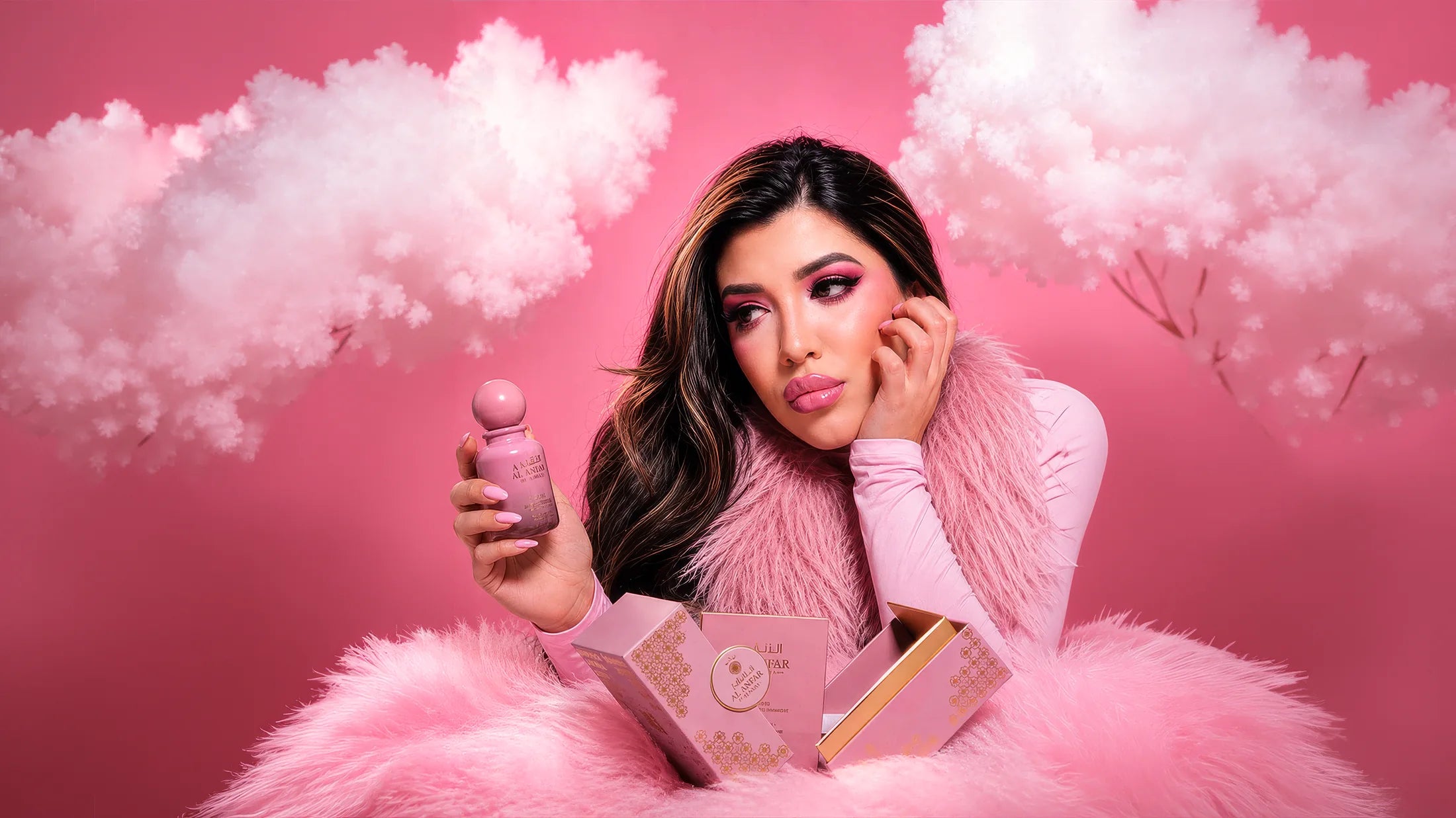 Al Anfar fragrance campaign
