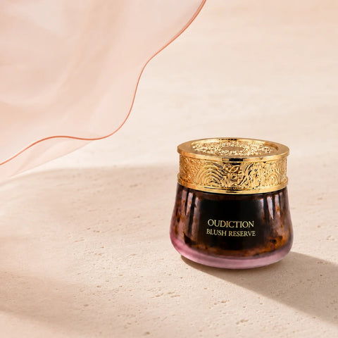 Oudiction Blush Reserve campaign detail